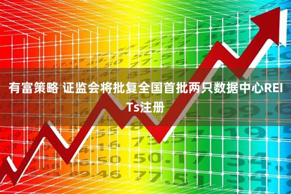 有富策略 证监会将批复全国首批两只数据中心REITs注册